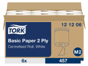 Papierrol standaard t.b.v. Centerfeed