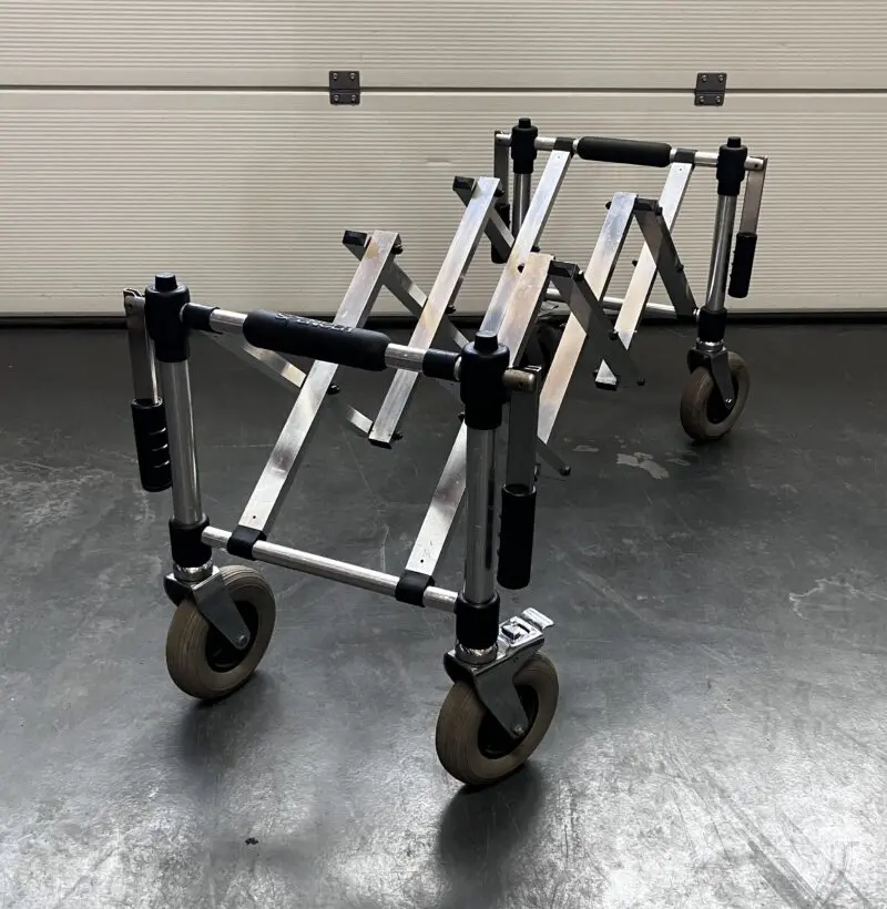 Spencer Schaarwagen, buisframe en draperie (complete set) - Afbeelding 9