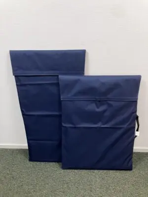 Transporthoes Perpex Deksel - Blauw