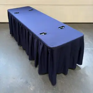 Draperie UniStretch - Donkerblauw