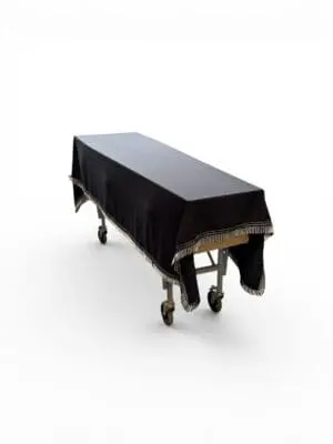 Kistkleed Unistretch Zwart met Franje