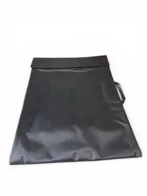 Transporthoes perspex deksel – Hoofddeel – Nylontex met foam